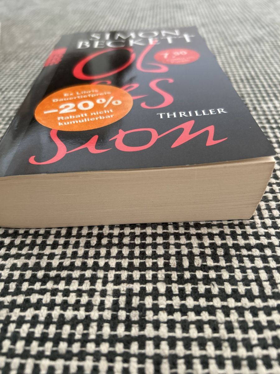 Libri: Buch Simon Beckett: Obsession – Usato da Zürich venduto da cla_g627 2