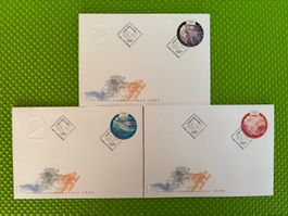 3 FDC Olympiade Sydney 2000