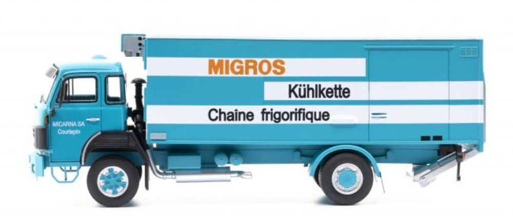 Camion ACE Arwico 1/87 - Berna D250B Frigo Migros-Beck, Miniature Collection