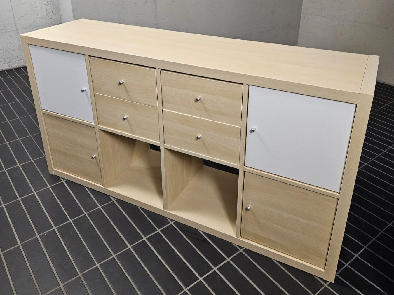 Zu verschenken: IKEA Kallax Regal inkl. Schubladen (Gebraucht) in Glattpark(Opfikon) für CHF 0.5 – nur Abholung auf Ricardo kaufen