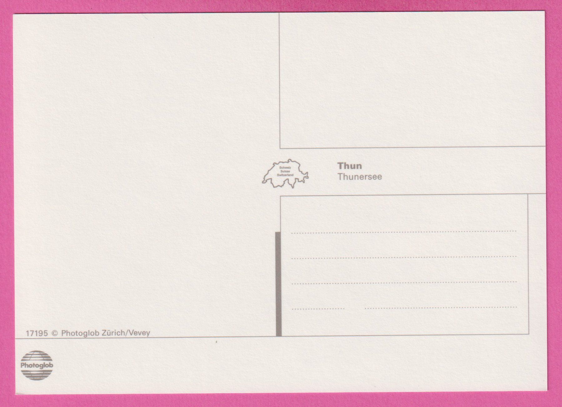 Cartoline postali: Thun Thunersee 5-Bild Karte – Usato da Einsiedeln venduto da dillie 1