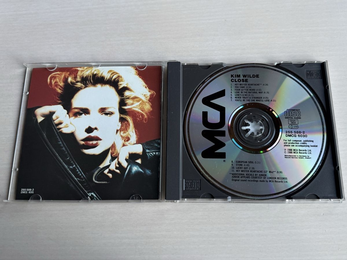 CD: Kim Wilde Close CD Album 1988 MCA – Usato da Oberried Brienz venduto da Chyara 3