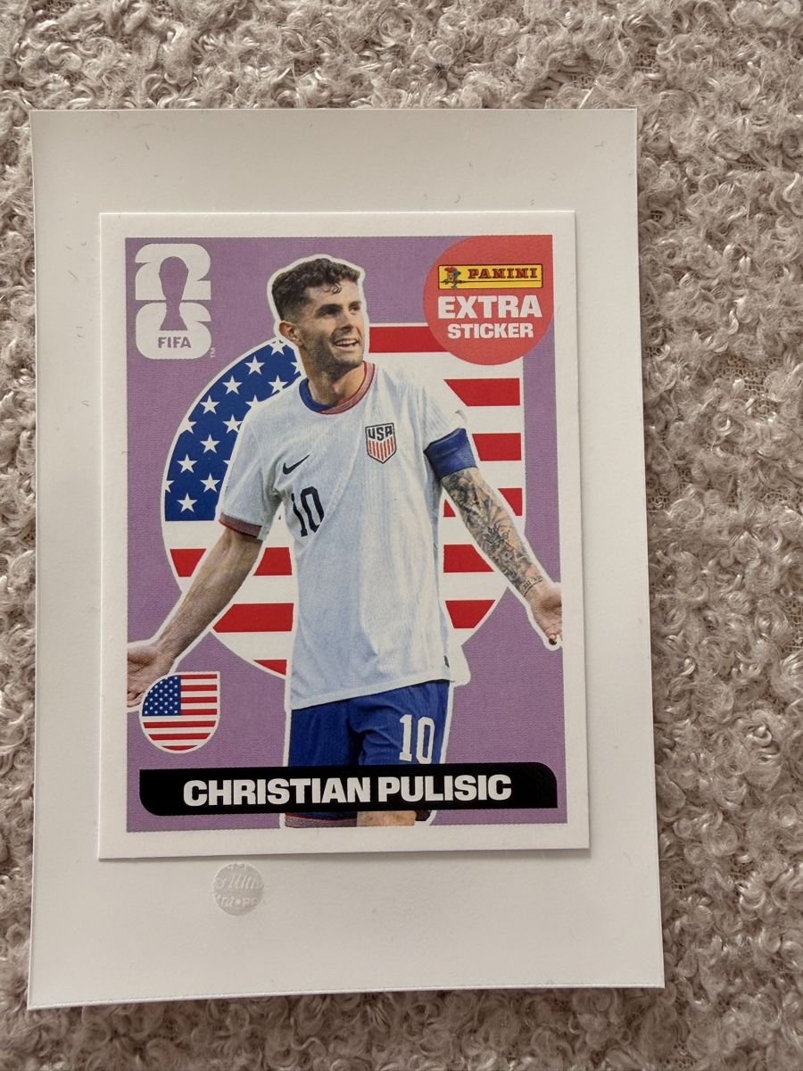 Panini Carte collezionabili: FIFA WM 2026 - Extra Sticker - Christian Pulisic – Nuovo (secondo la descrizione) da Winterthur venduto da dri_g2w9