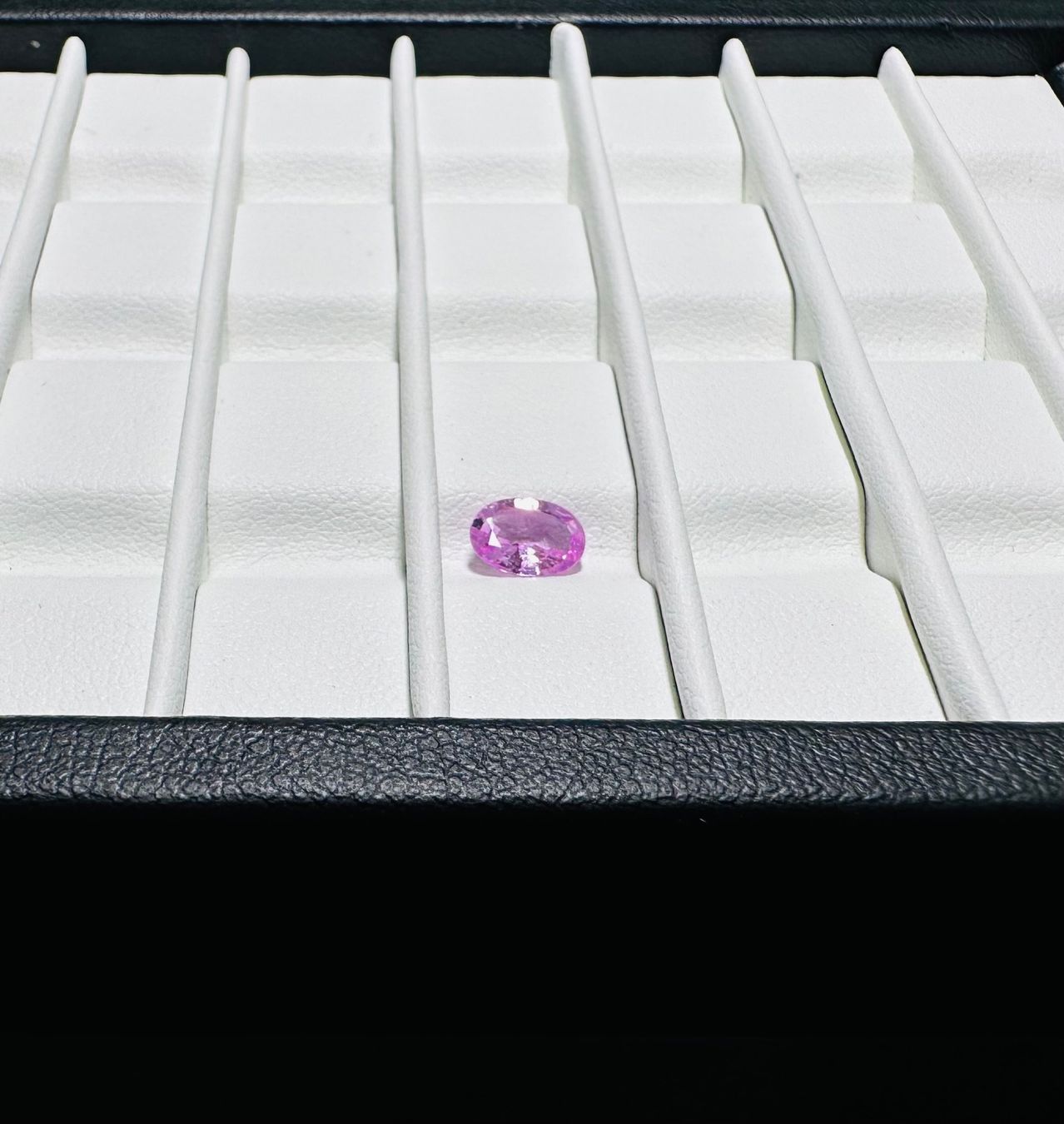 Pietre preziose: Saphir rose avec certificat – Nuovo e nell'imballaggio originale da Territet venduto da Gem-collector 3