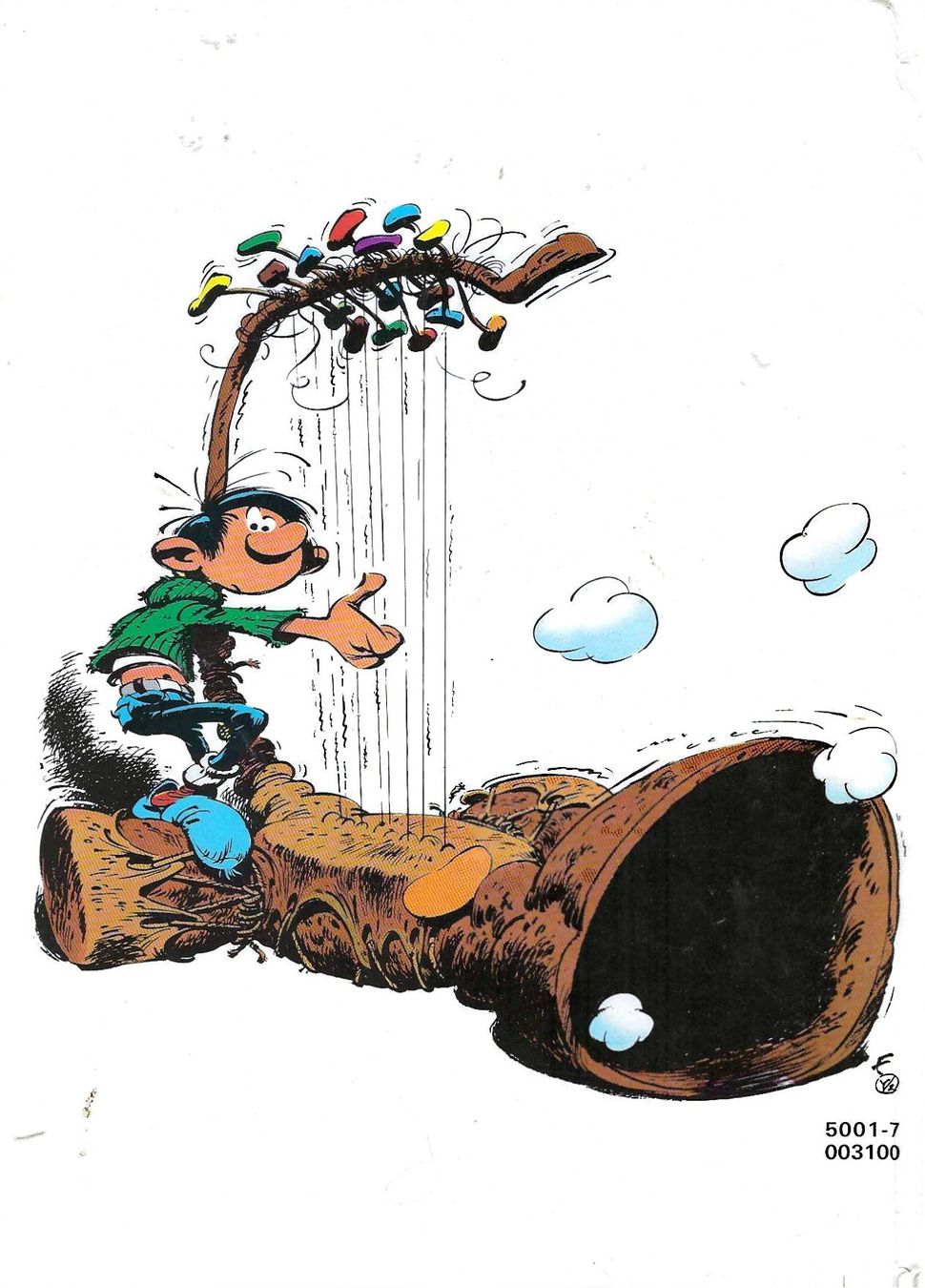 Fumetti: Gaston - "Le Geant de la Gaffe" - édition 1977 – Usato da Cheseaux-Noréaz venduto da effemi 1