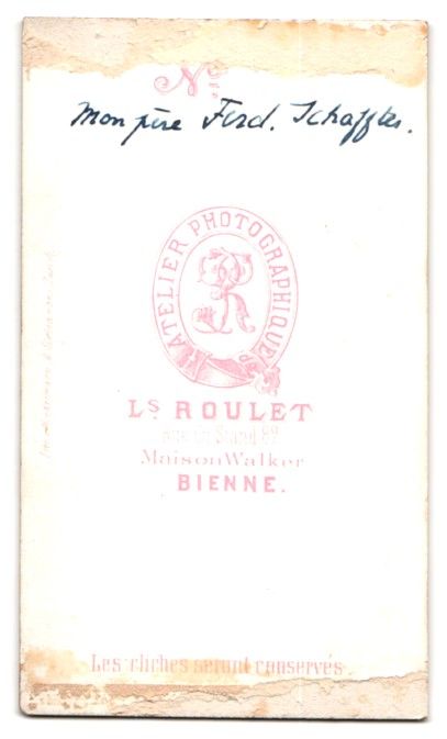 Fotografie &  Plakate: Fotografie L. Roulet, Bienne, Rue du Str – Gebraucht aus Berlin von bartko-reher 1