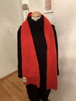 Schal COS gerippt rot einfarbig guter Zustand