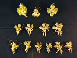 Vintage Verschiedene Engelfiguren, Deko