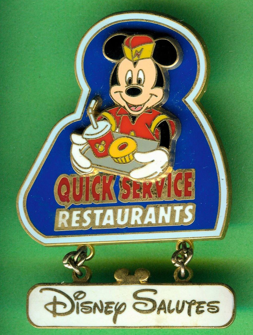 Disney Plaquettes & Badges: Disney Salutes  MICKEY  QUICK SERVICE – D'occasion à Winterthur par Sammleroase