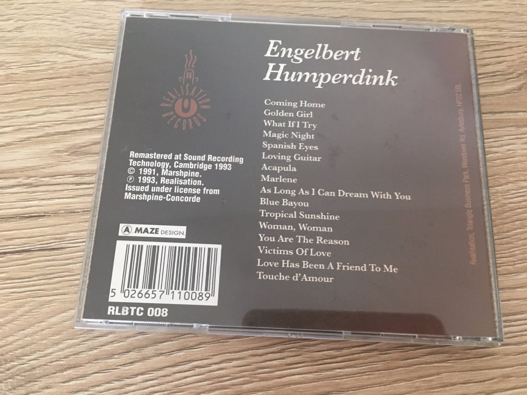CD: CD Engelbert Humperdink – Usato da Glattbrugg venduto da riseca 1