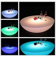 LED Couchtisch rund 