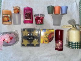 Lot de bougies parfumées - Duftkerzen Set (15 pièces)