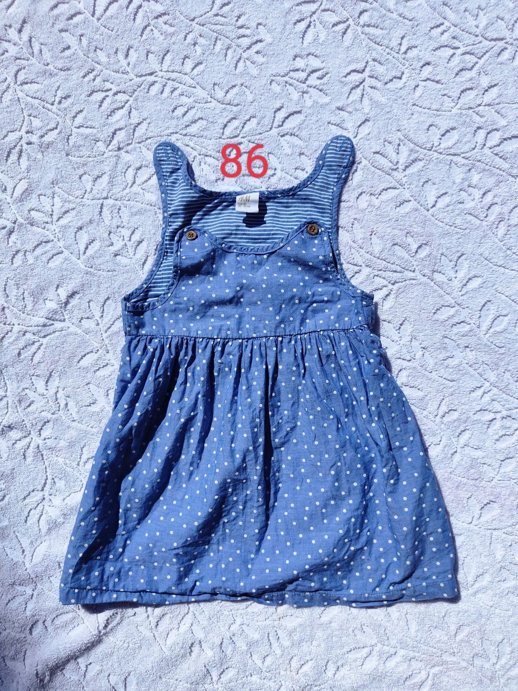 Kleider & Röcke: Gr. 86 Schönes blauen Kleid – Gebraucht aus Sursee von lou19