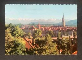 AK BERN und die Alpen