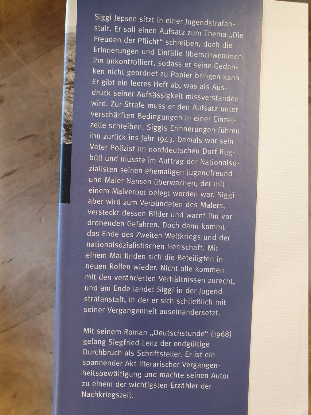 Libri: Deutschstunde Siegfried Lenz Süddeutsche Zeitung – Usato da Zürich venduto da loosebone 1