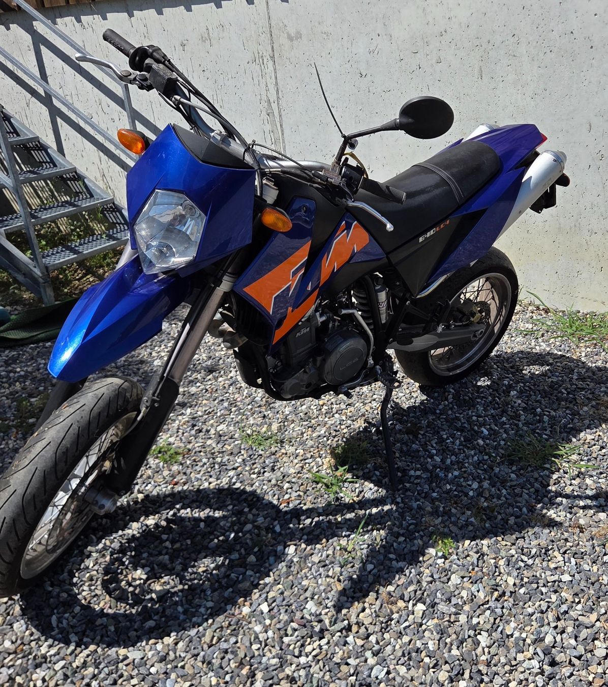 KTM Strada: KTM 640 LC4 SM – Difettoso da Zufikon venduto da Ret_st 1