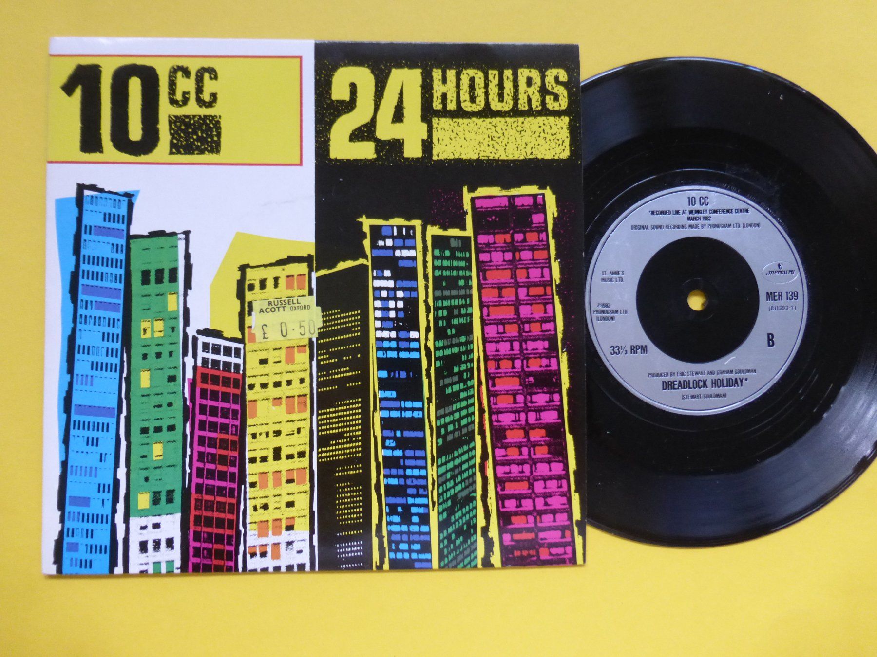 Dischi in vinile: 10 c.c. – 24 Hours – Usato da Zürich venduto da Swiss57
