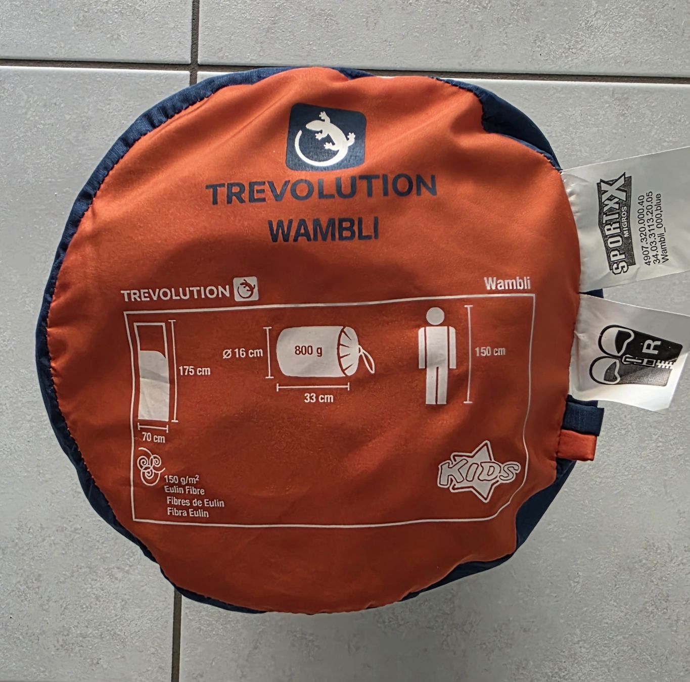 Sacs de couchage: Kinder-Schlafsack TREVOLUTION Modell Wambli – D'occasion à Oberkirch LU par Bup0 1
