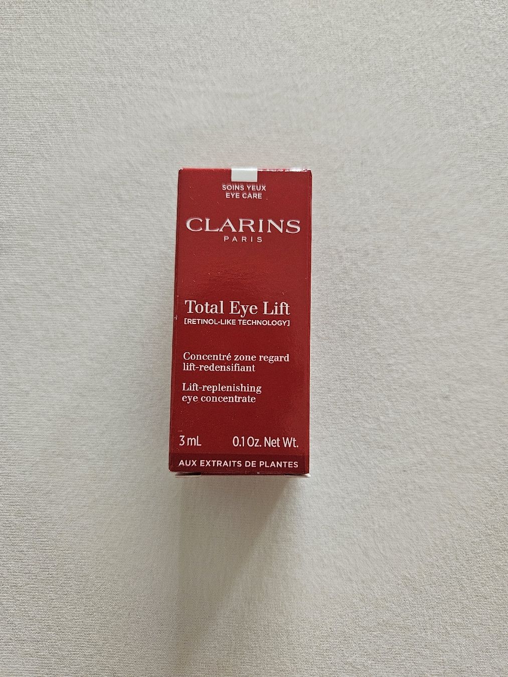 Clarins Gesichtspflege: CLARINS Total Eye Lift Minisize – Neu und originalverpackt aus Zürich von Lejahan77