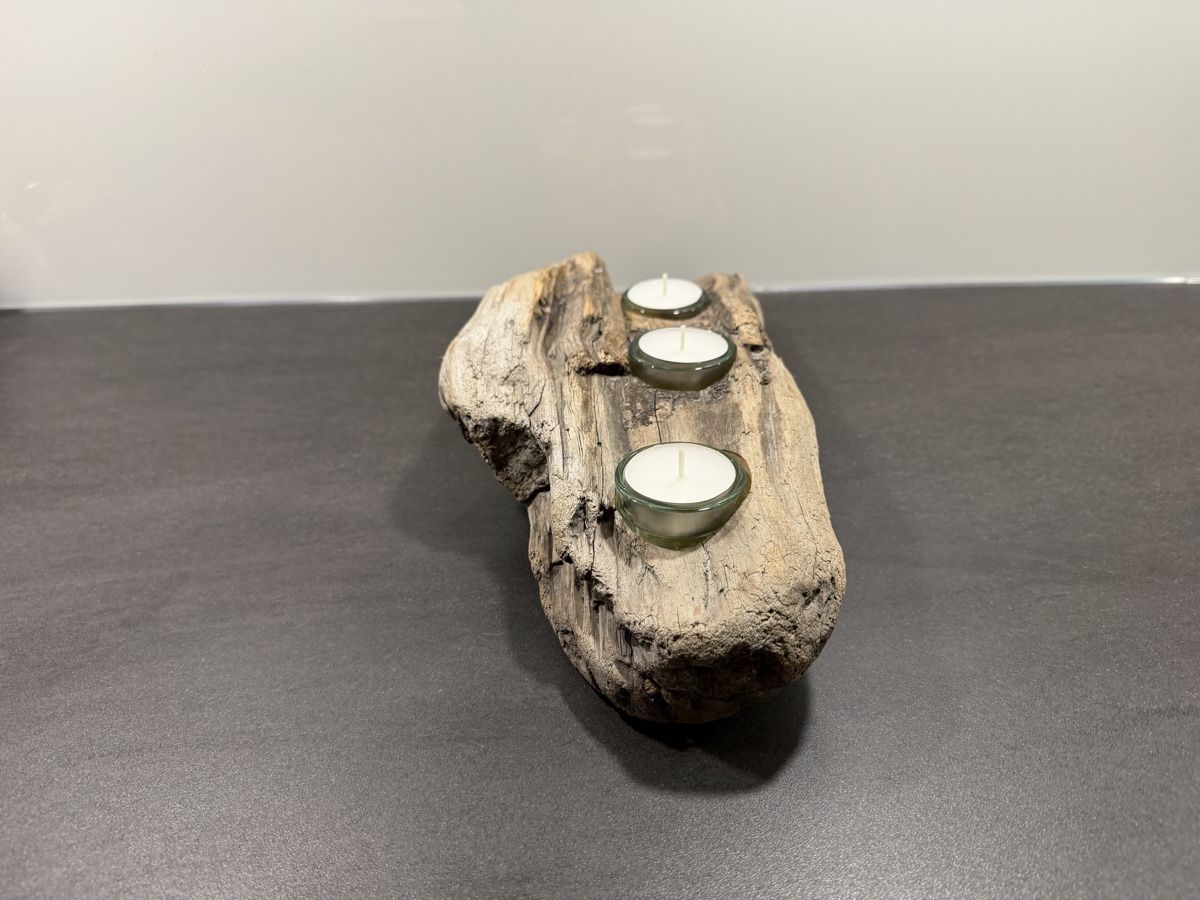 Tutte le decorazioni: Schwemmholz mit Kerzen – Nuovo e nell'imballaggio originale da Winterthur venduto da Pilzchen 7