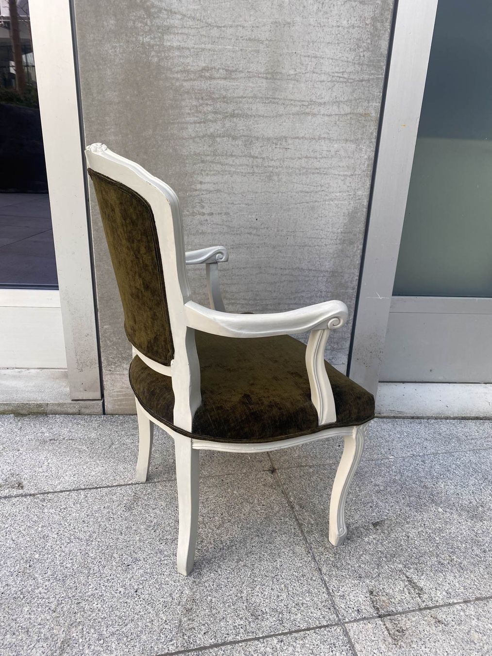 Poltrone: Sessel im Barock-Stil, Khaki – Usato da zürich venduto da sonicmoons 1