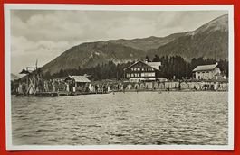 St.Moritz 1928 - Hochalpines Seebad Stazersee