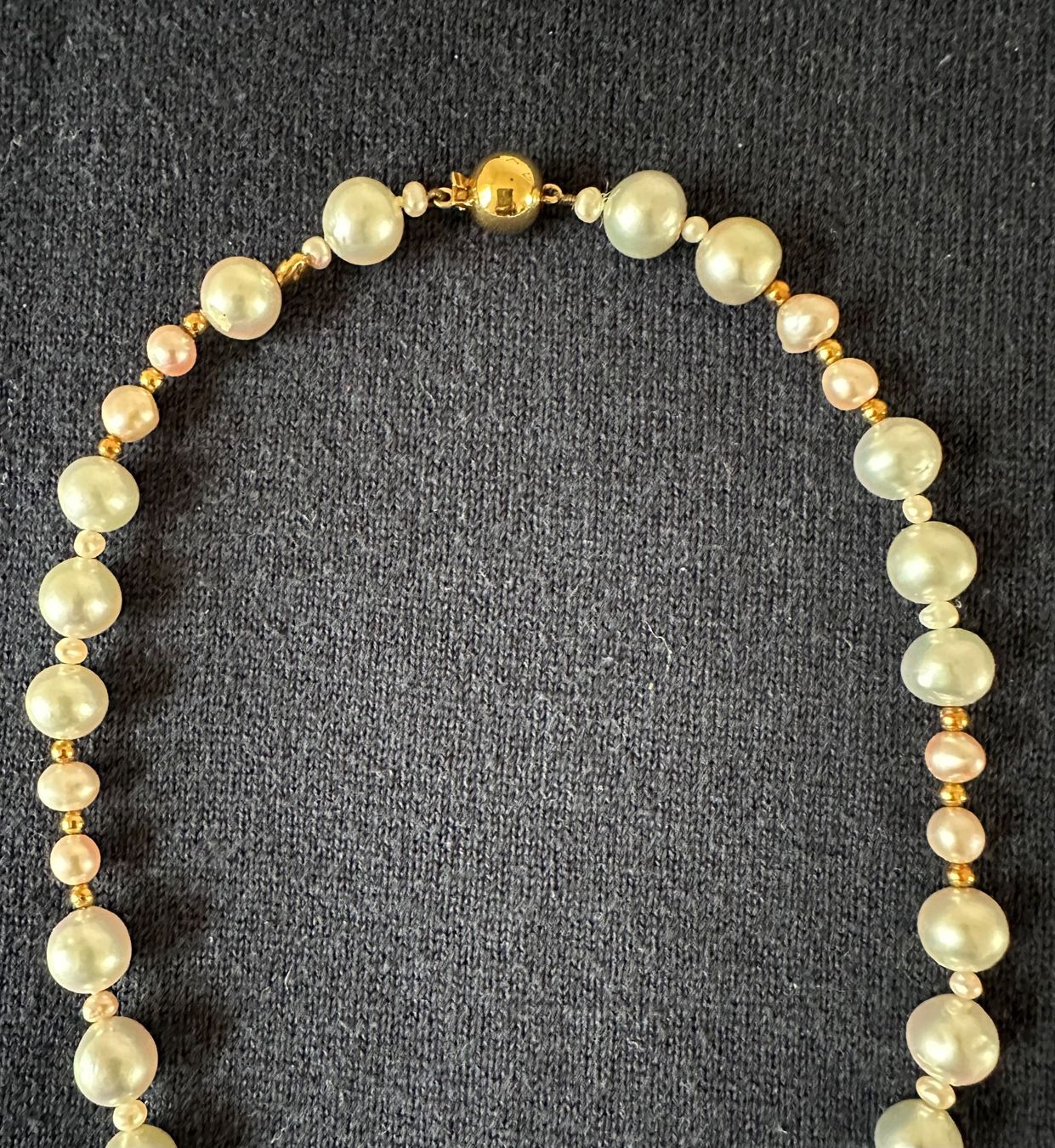 Perle (finte): Perlencollier von Schöffel – Usato da St. Gallen venduto da Himmelweite 1