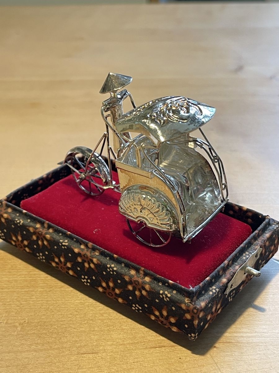 Statuette: Rikscha Silber 925, 30 gr – Usato da Arlesheim venduto da ren_5d2b