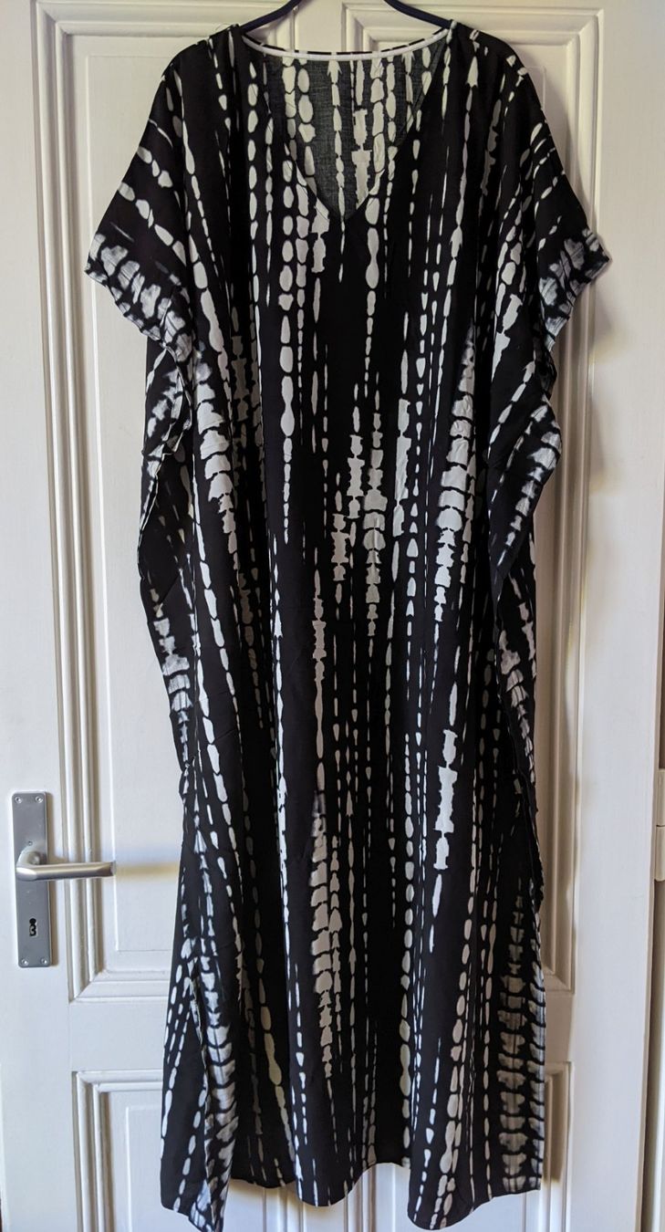 Vestiti: Robe-caftan noir/blanc TU – Nuovo e nell'imballaggio originale da Petit-Lancy venduto da lilycerise 4