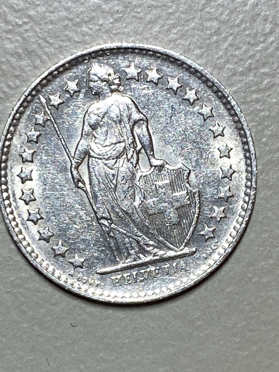 Tutti le monete: Suisse - 50 centimes - 1945 - AG – Usato da Payerne venduto da Mike1682 1