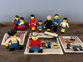 LEGO Sets 200, 210 und 212 Homemaker Grosskopf Maxi