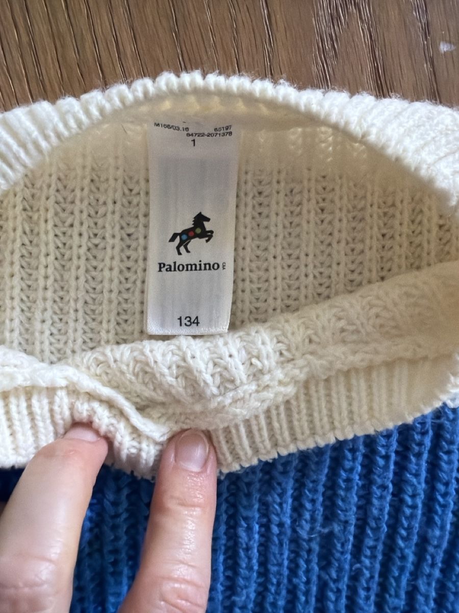 Maglioni & Felpe: Strickpullover Palomino gestreift Grösse 134 bunt – Usato da Unterengstringen venduto da zha_8n7q 1