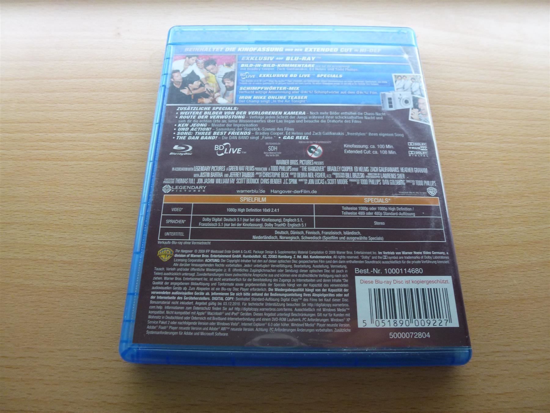 Alle DVDs: Hangover – Gebraucht aus Hombrechtikon von Maloev17 1