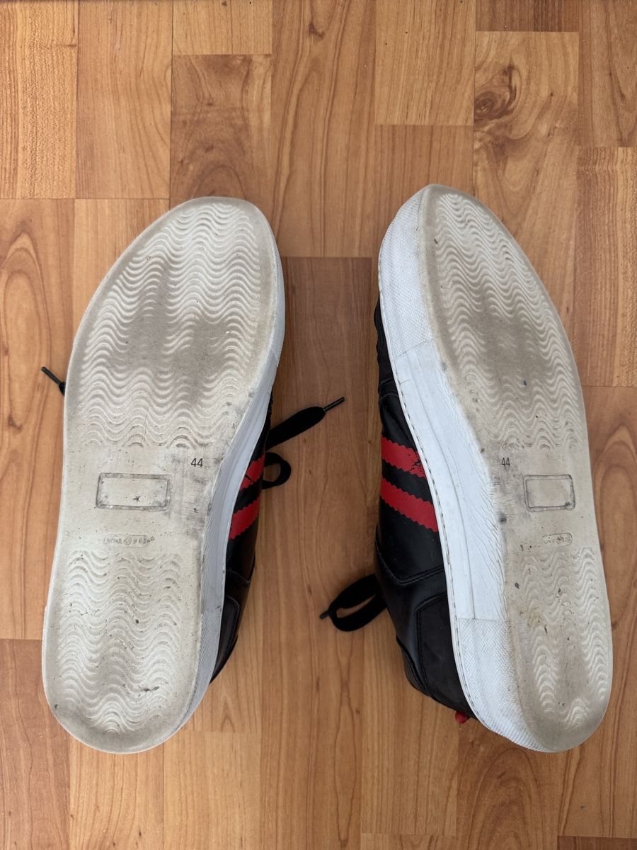 Scarpe da uomo: Neil Barrett Sneaker Schwarz/Rot 44 – Usato da Zürich venduto da pa.ul 3