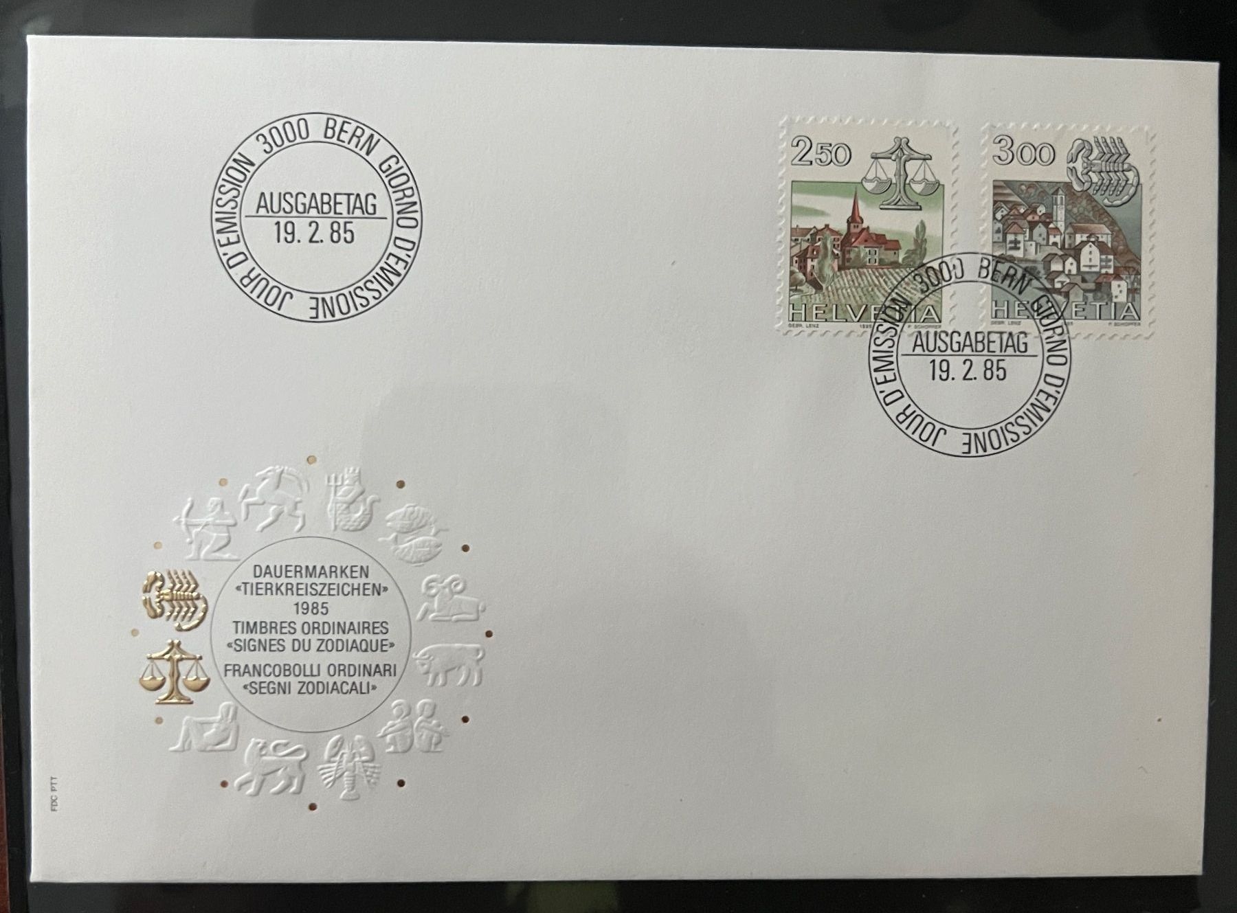 Tutti i francobolli: Erstagsbrief 1985 – Usato da Rotkreuz venduto da Parcore