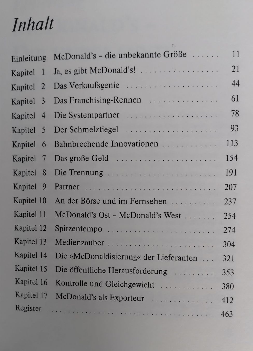 Libri: McDonald's - Anatomie eines Welterfolges  Buch 1987 McDonald – Usato da Bellach venduto da JingleJerry 2