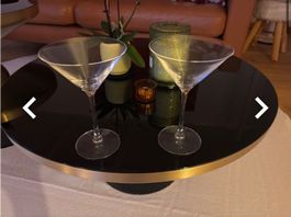 2 Martini Glaeser Cocktail Glaeser Sommer Party Deko