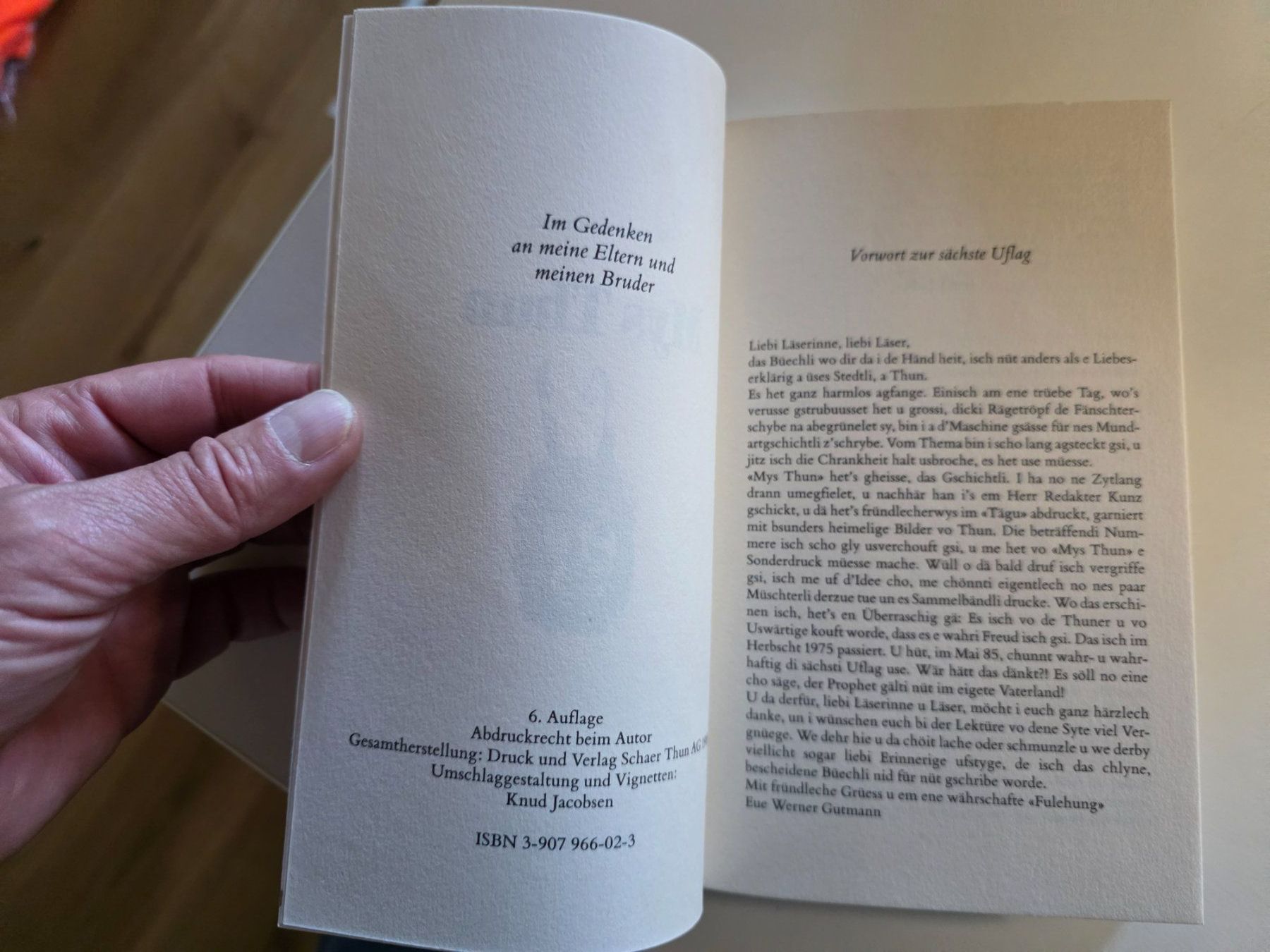 Libri: Mys Thun - Werner Gutmann - Schaer Verlag Thun 1985 – Usato da Walterswil BE venduto da Lonitti 2