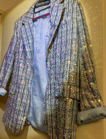 Blazer mit Pailetten Neuwertig Gr. L