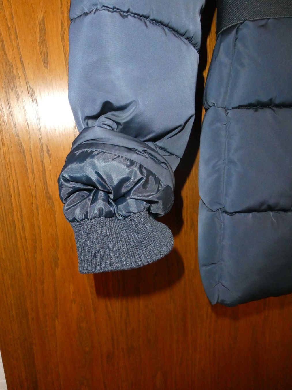 Jacken & Mäntel: Winterjacke, dunkelblau, Grösse 170 mit Gürtel – Gebraucht aus Mels von KOSL 3