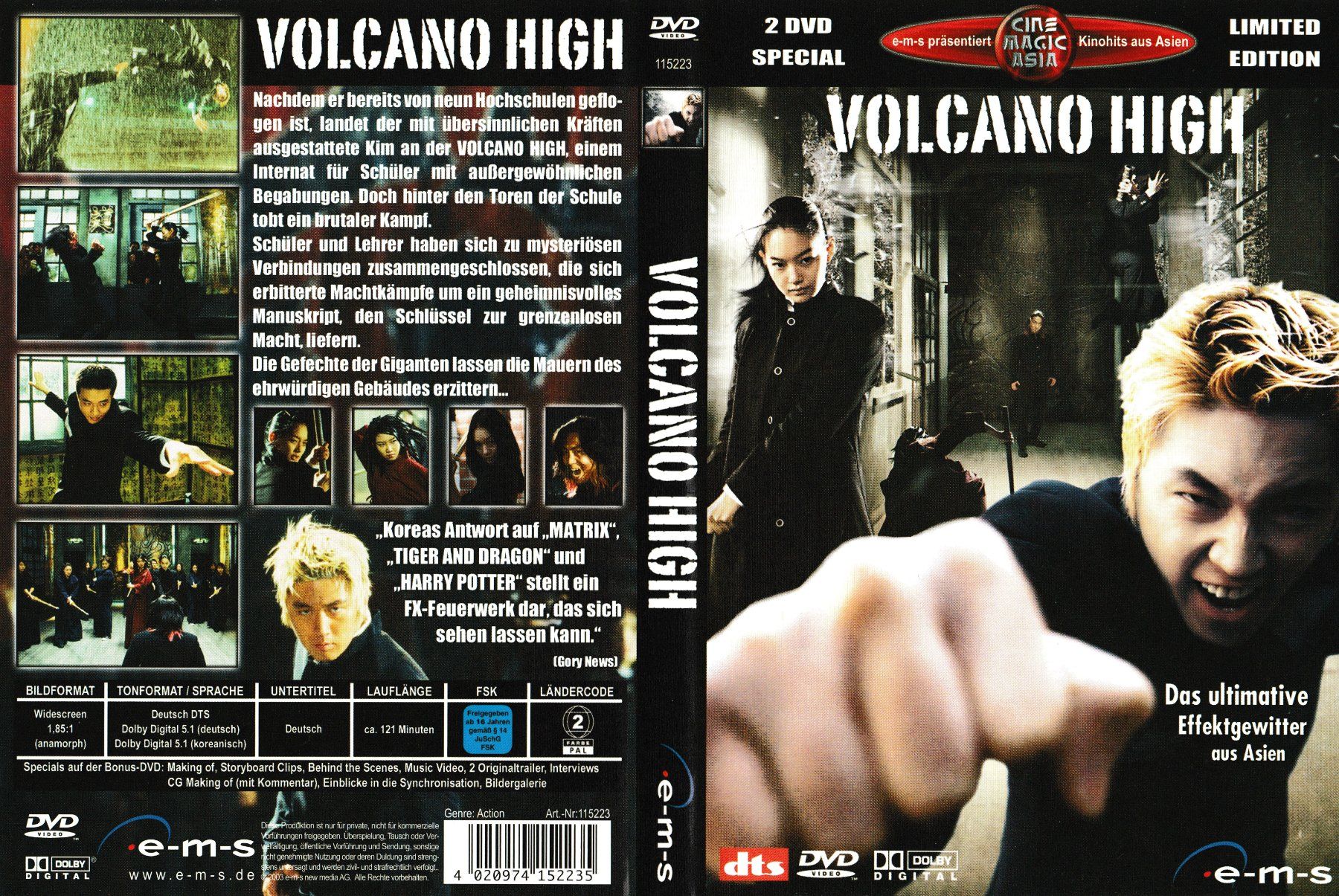 Tutti i DVDs: DVD - Volcano High - 2DVD Special Edition – Usato da Langnau am Albis venduto da MediaRescuerKeLoX
