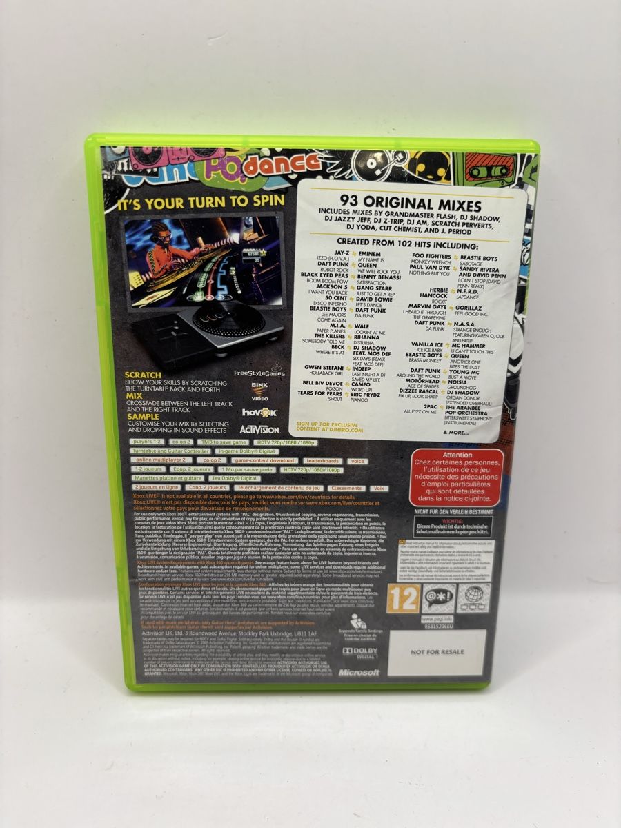 Giochi: DJ Hero Xbox360 – Usato da Genève venduto da sho_67qj 1