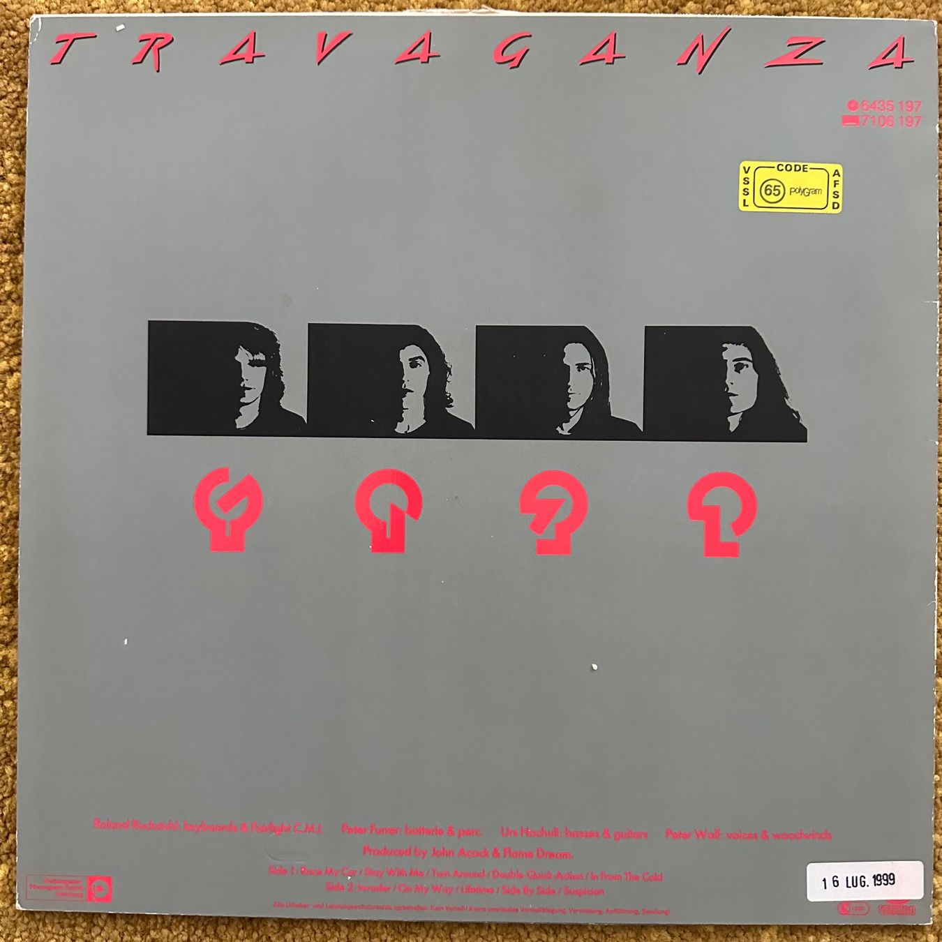Dischi in vinile: LP - Flame Dream – Travaganza – Usato da Breganzona venduto da Onairda75 1
