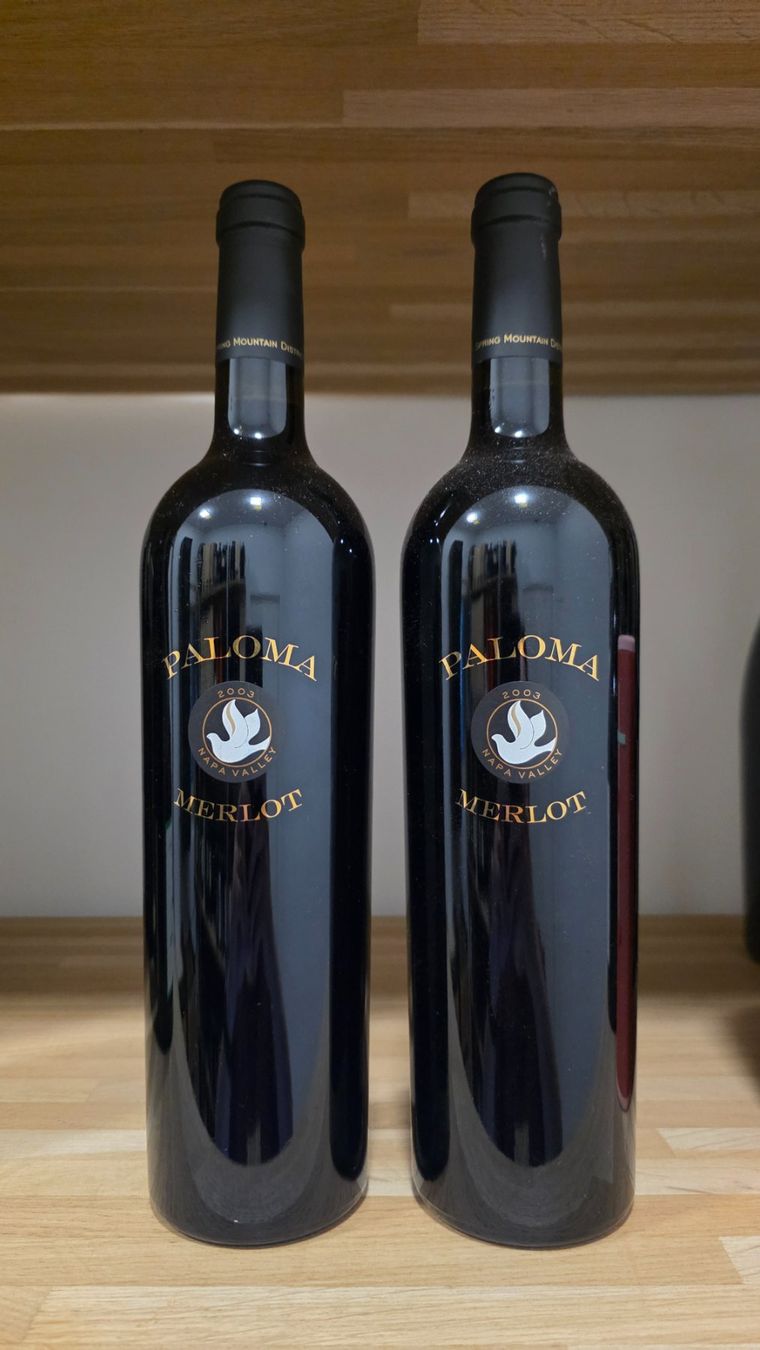 Vino: Paloma Merlot 2003 - 75cl – Nuovo e nell'imballaggio originale da Steinmaur venduto da Mediascan