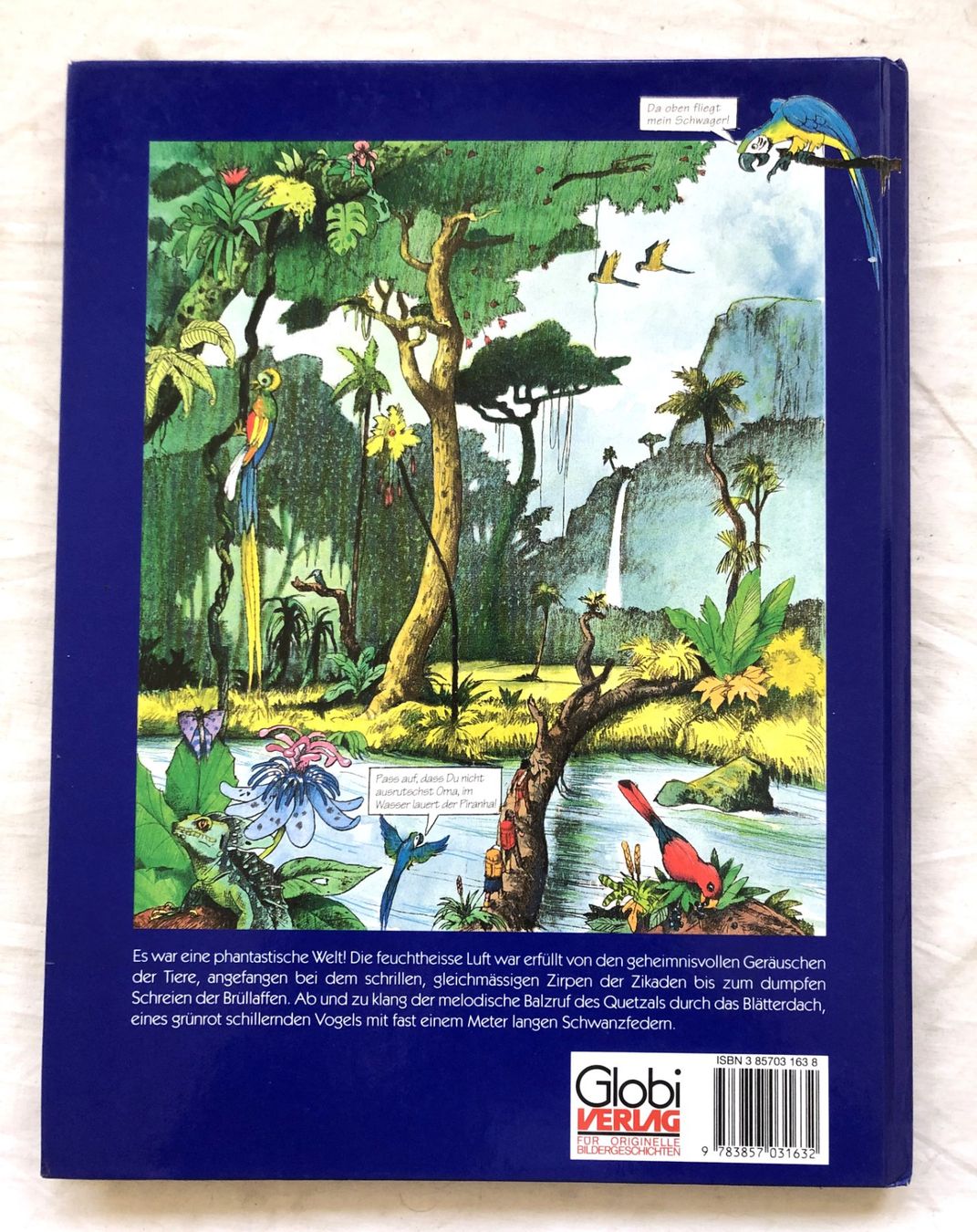Libri: Crazy Oma im Regenwald - Globi Verlag – Usato da Schaffhausen venduto da durruti 4