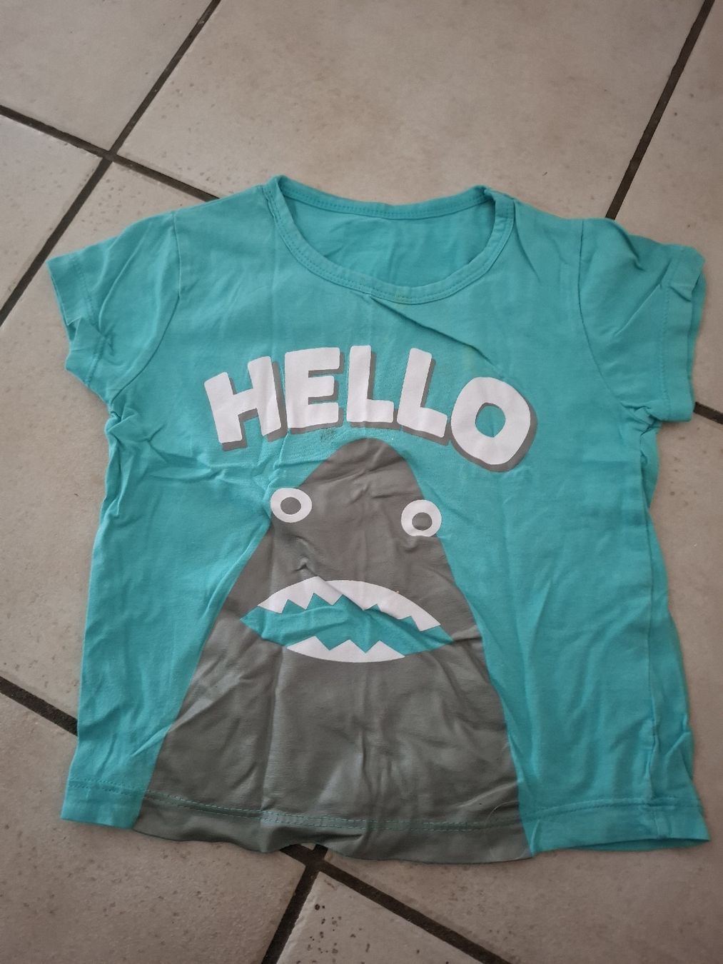 Camicie, T-shirt & Polo: T-shirt enfant "Hello"  – Usato da Les bois venduto da Steph-tigrou 1