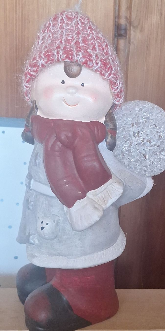 Tutte le decorazioni: Weihnachtsengel Figur, Keramik, Winterdeko, Handbemalt – Usato da Matten b. Interl venduto da Daeni_2000