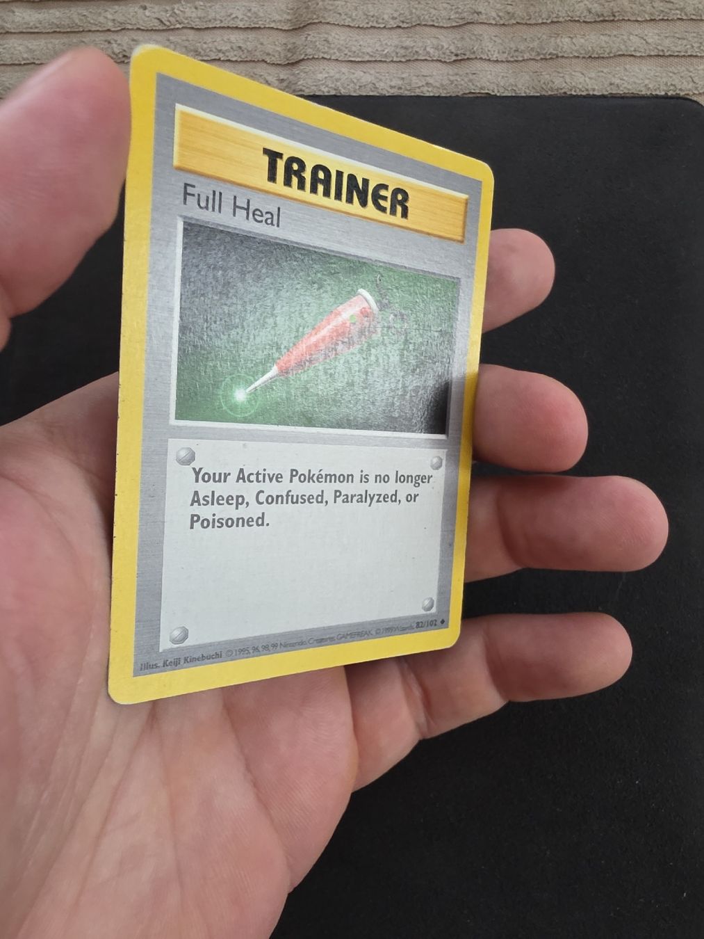 Pokémon Carte collezionabili: Pokémon Karte Full Heal Base Set Shadowless – Usato da oberbuchsiten venduto da thug4 1