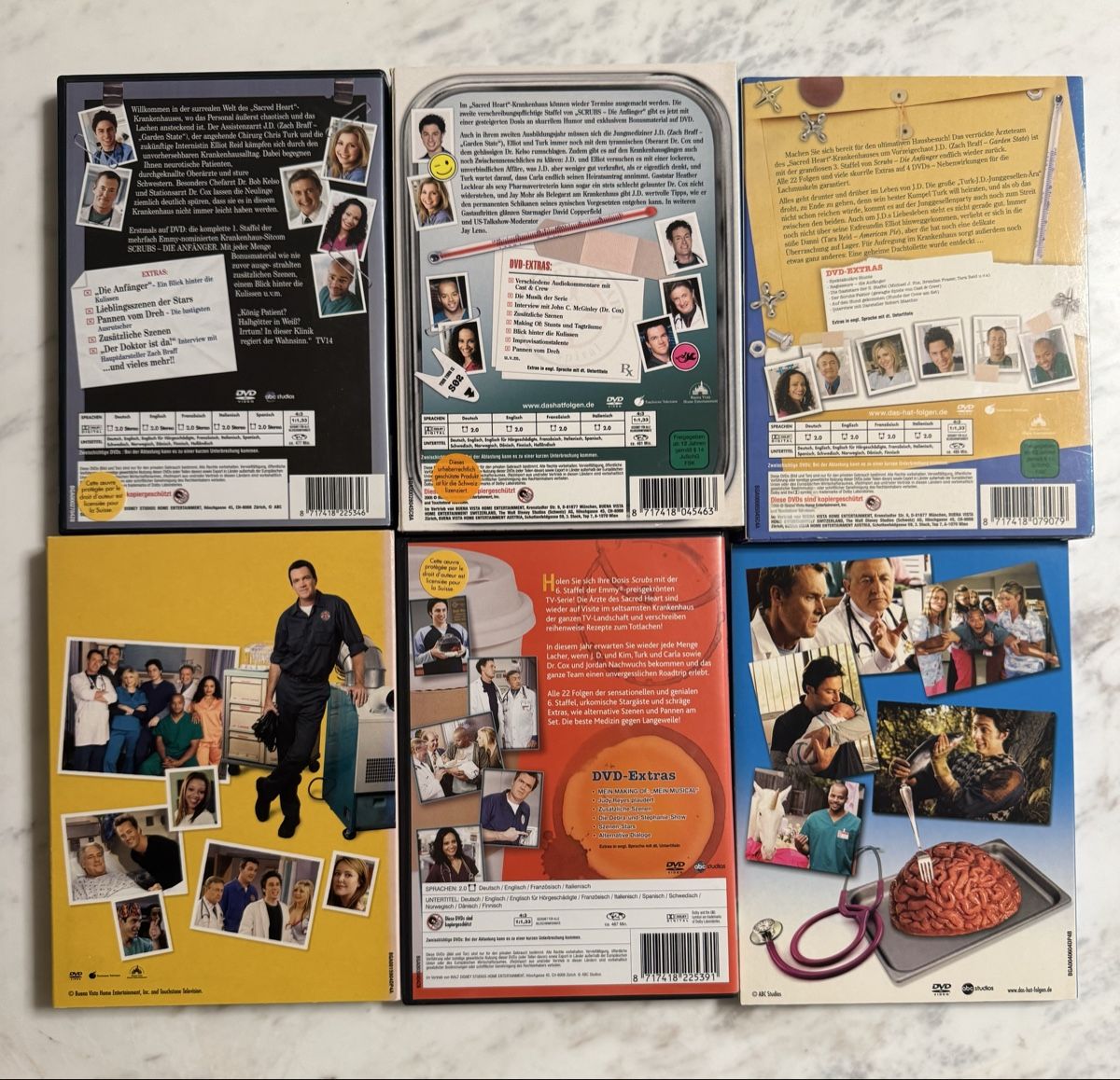 Tutti i DVDs: Scrubs DVDs – Usato da Aarau Rohr venduto da mic_d6nr 1