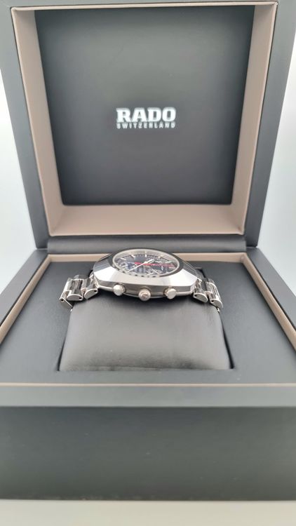 RADO DIASTAR HERRENUHR CHRONO BLUE DIAL MIT RADO BOX | Kaufen auf Ricardo